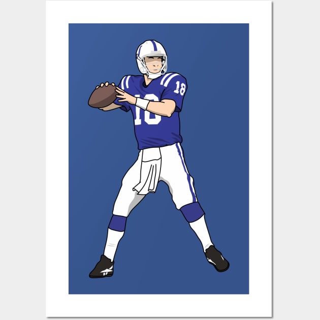 the legendary number 18 of indianapolis Wall Art by rsclvisual